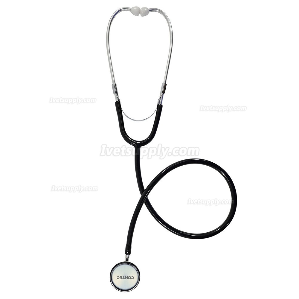 CONTEC Singel Head Stethoscope for Medical Vet Nurse Doctor 